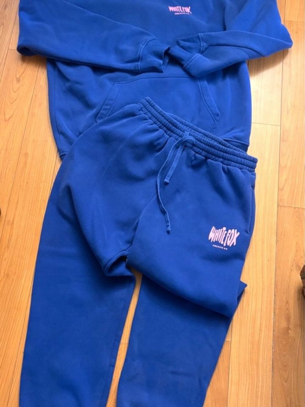 White Fox Boutique Archive 6.0 Blue Hoodie & Sweatpants Set - L/XL